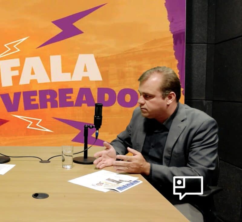 Videocast entrevista vereador Gustavo Pozzi