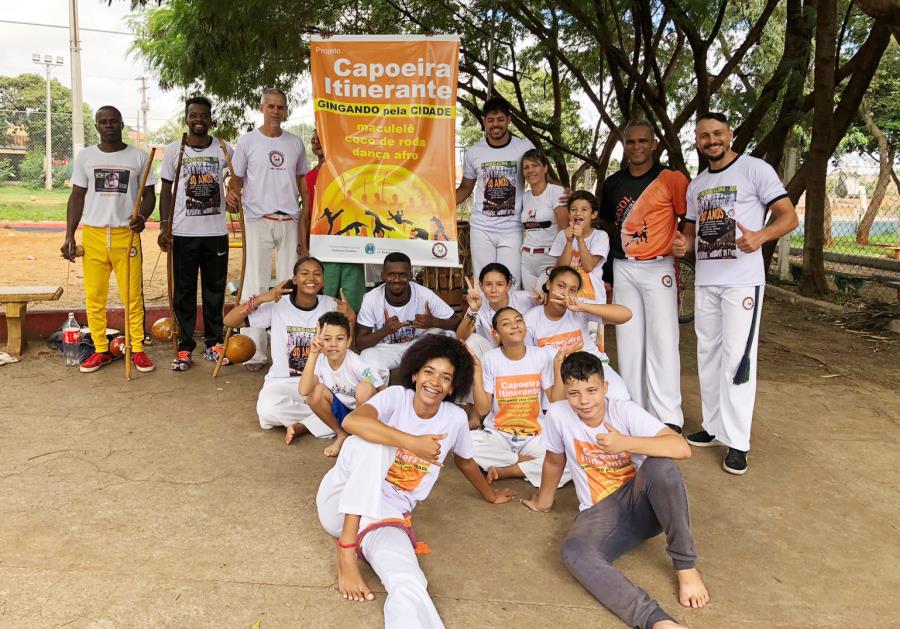“Capoeira Itinerante” apresenta conceitos da modalidade