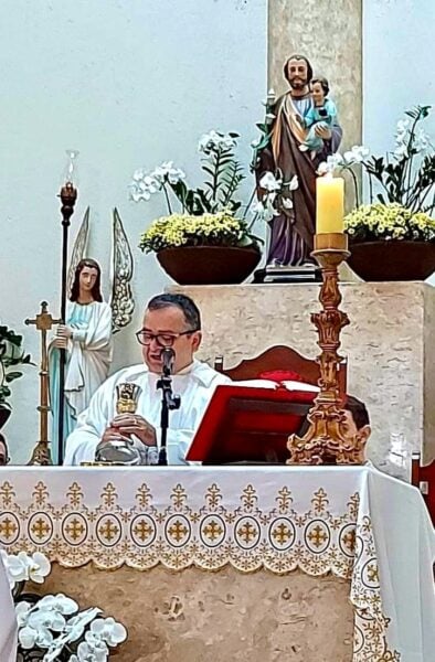 1º de Maio, Festa de São José Operário e aniversário natalício do pároco da Paróquia São José
