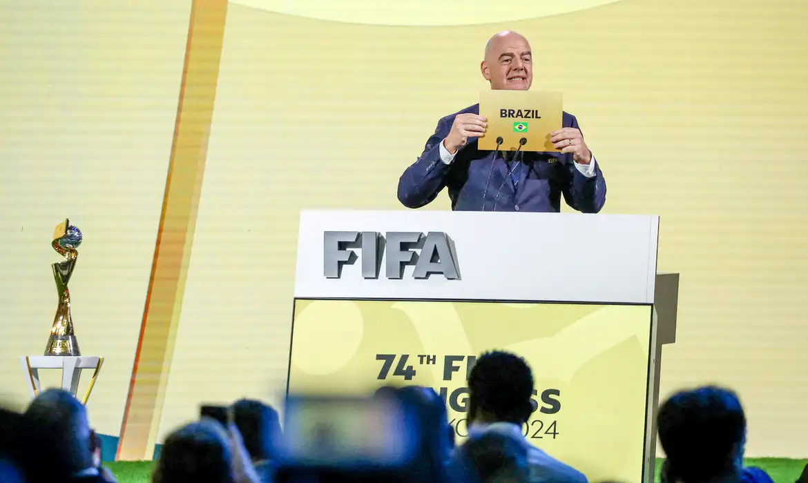 Brasil vai sediar Copa do Mundo