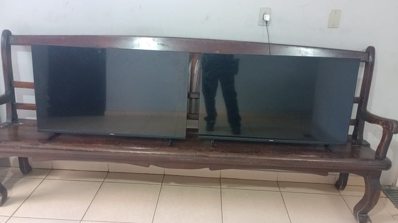 Mais dois televisores furtados de CEMEI são apreendidos pela GM no Aracy II