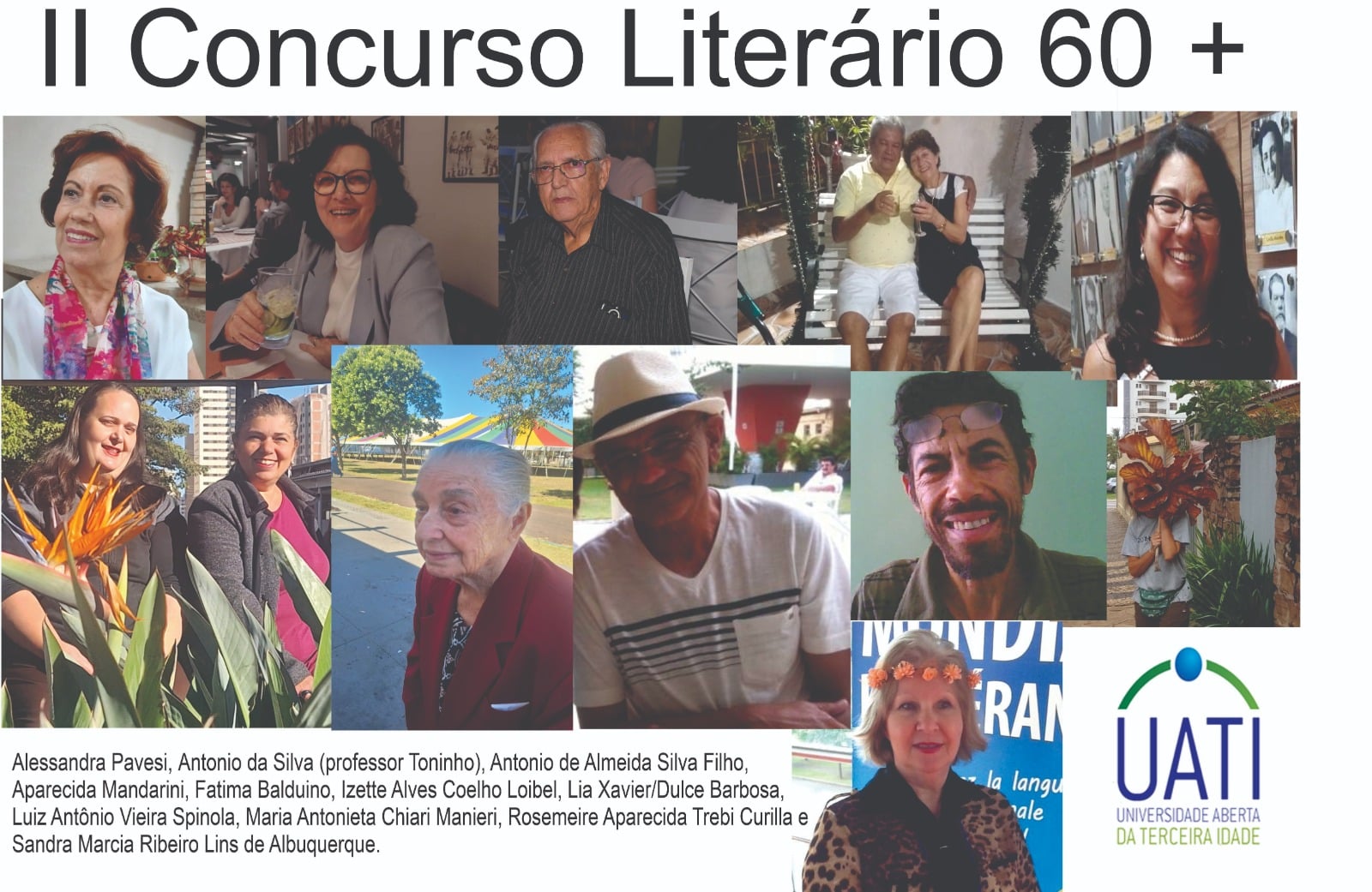 FESC divulga os premiados no II Concurso Literário 60 +
