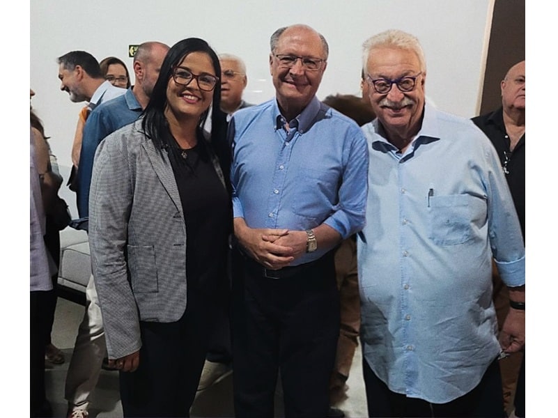 Alckmin apoia Andreia Tofollo e Newton Lima