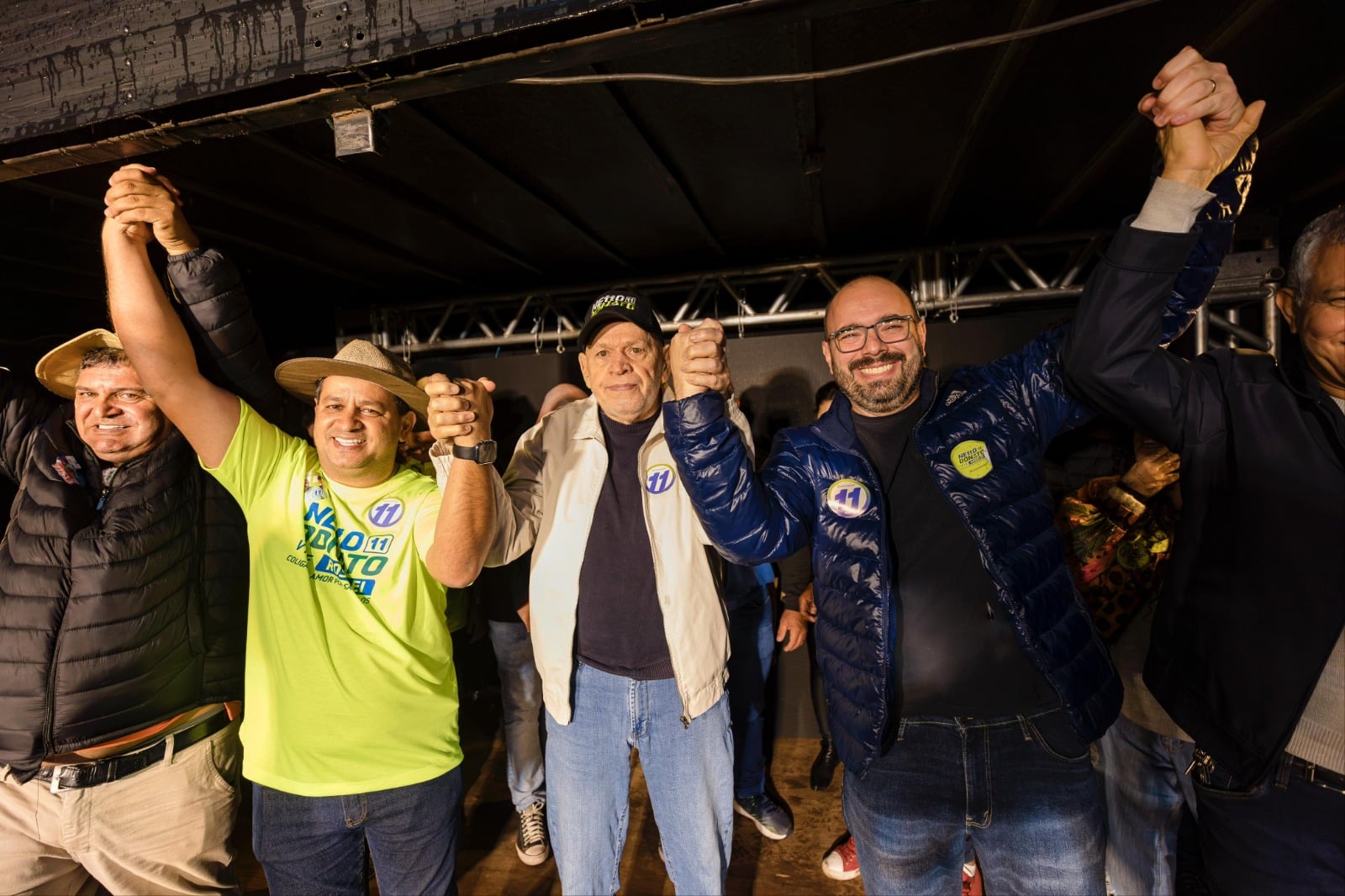 Netto e Airton levam centenas de pessoas ao Parque Linear do Cidade Aracy