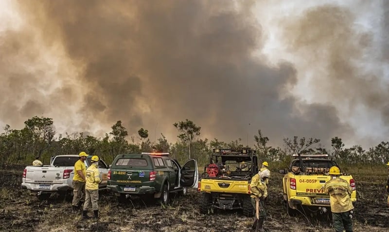 Força Nacional e SUS reforça apoio a estados afetados por queimadas