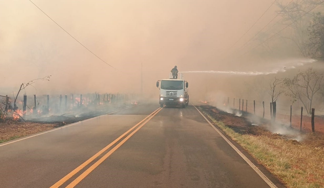 Aumenta risco de novos incêndios