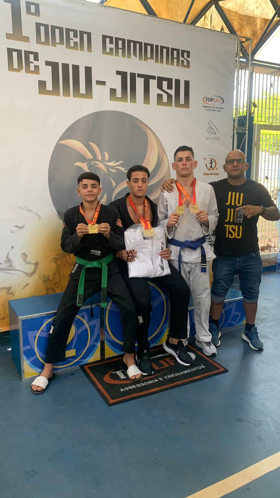 Família CT Coliseu conquista resultados expressivos no Primeiro Open Campinas