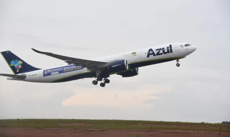 Azul fecha acordo de US$ 500 mi