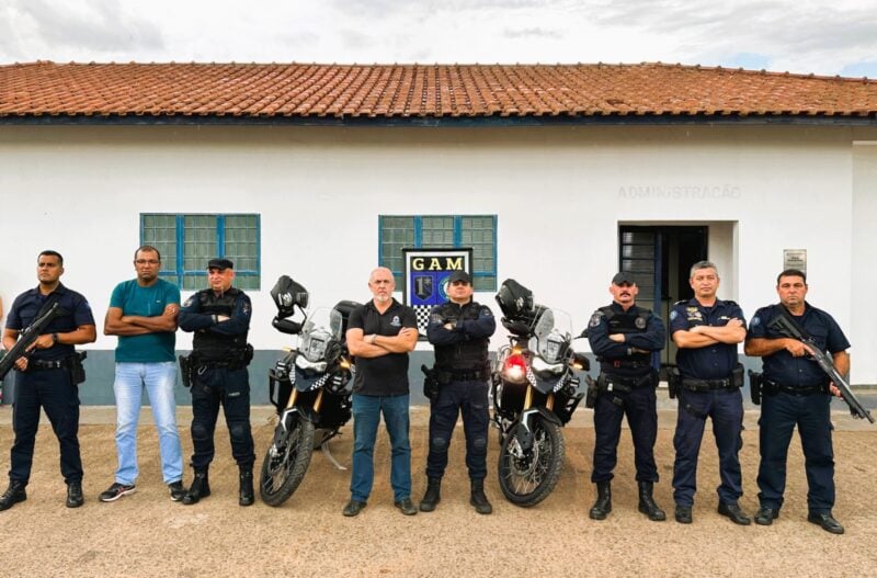 Guarda Municipal recebe motos