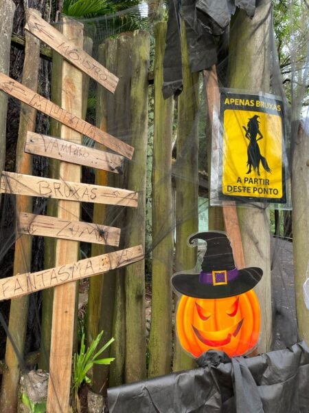 Halloween já começou no Parque Ecológico