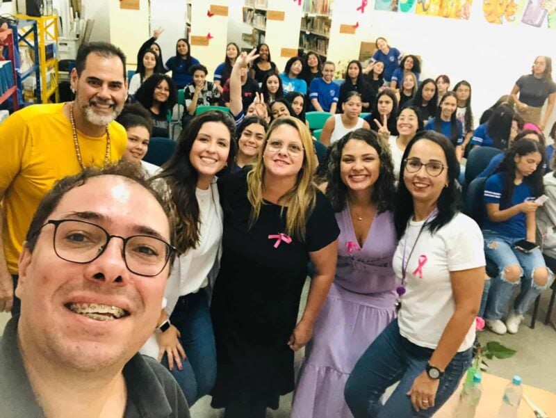 Palestra sobre Outubro Rosa e ISTs