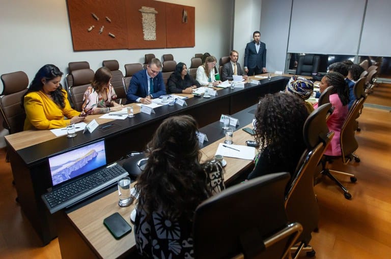 Ministra Margareth Menezes discute cooperação cultural