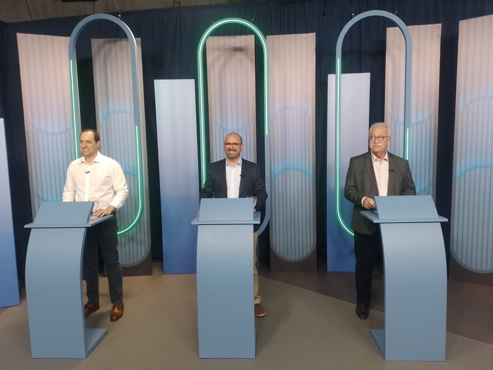 Candidatos comentam desempenho no debate da EPTV