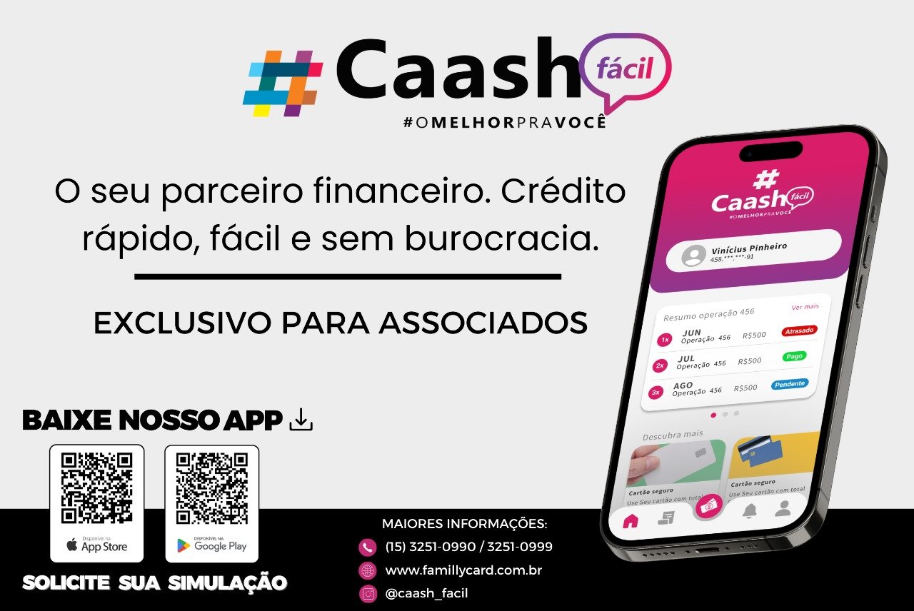 SINDSPAM fecha convênio com cartões FamillyCard e Caashfácil