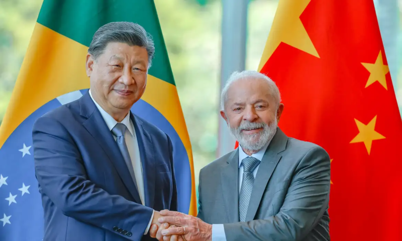 Brasil amplia cooperação com China