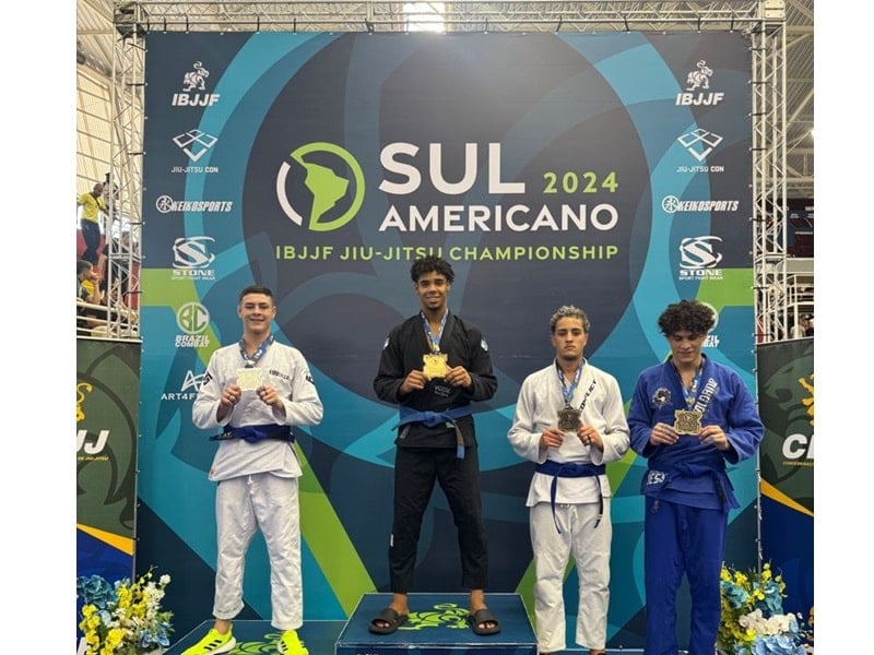 Família CT Coliseu brilha em Campeonato Sul-Americano