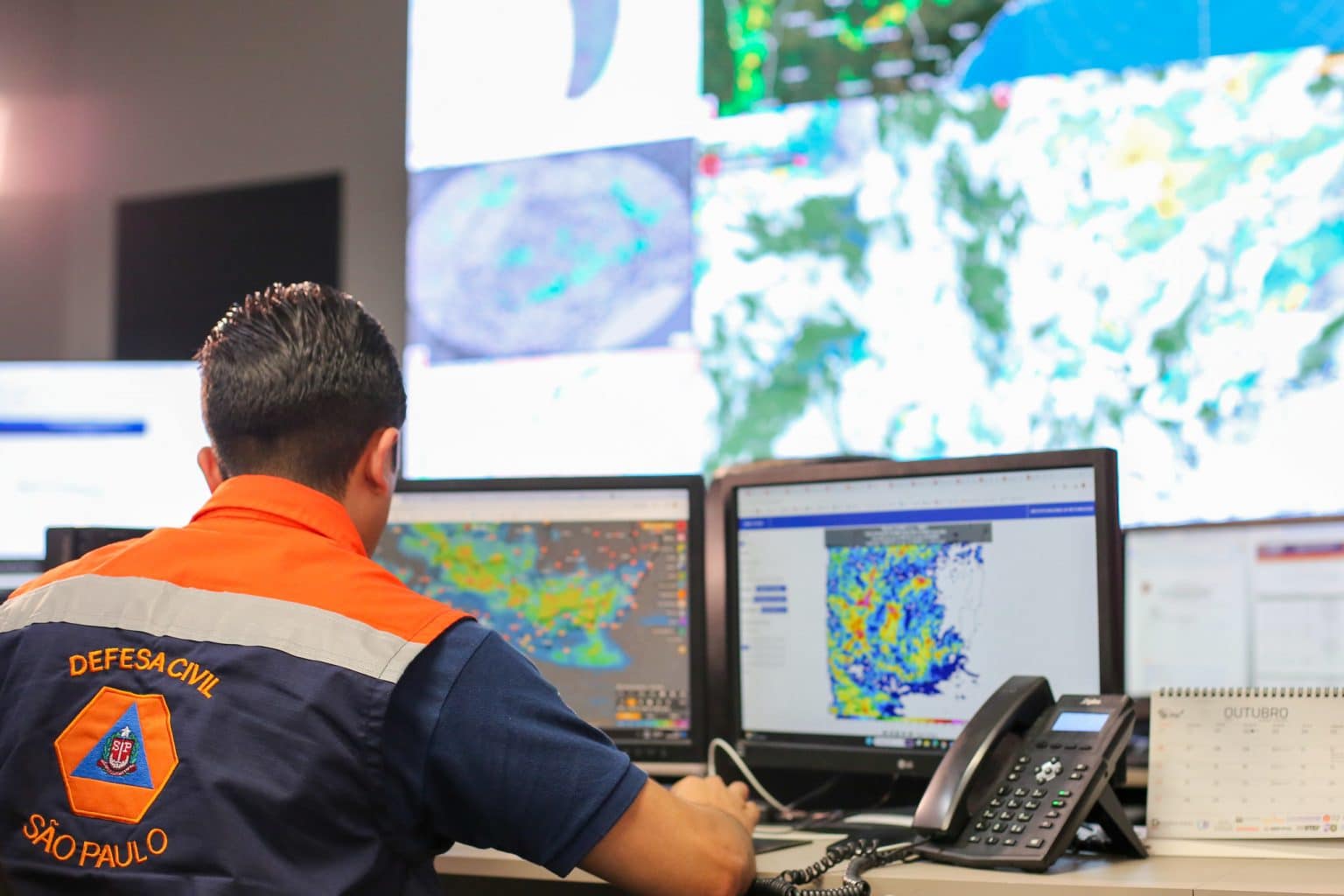 Defesa Civil do Estado alerta para chuva intensa até o fim desta semana