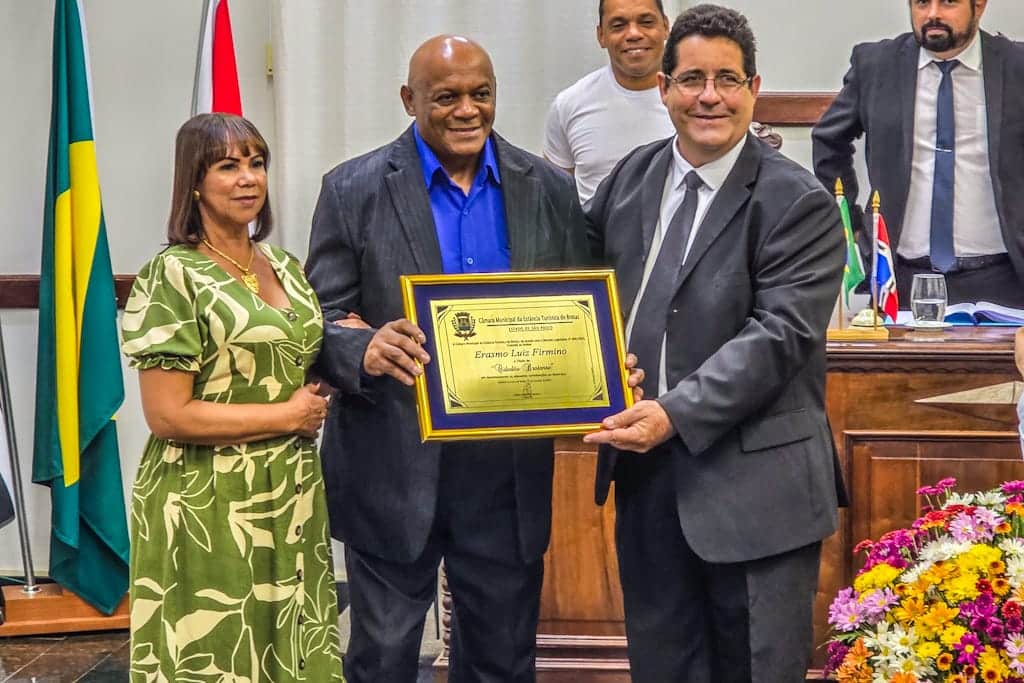 Sensei Erasmo recebe Título de Cidadão Brotense