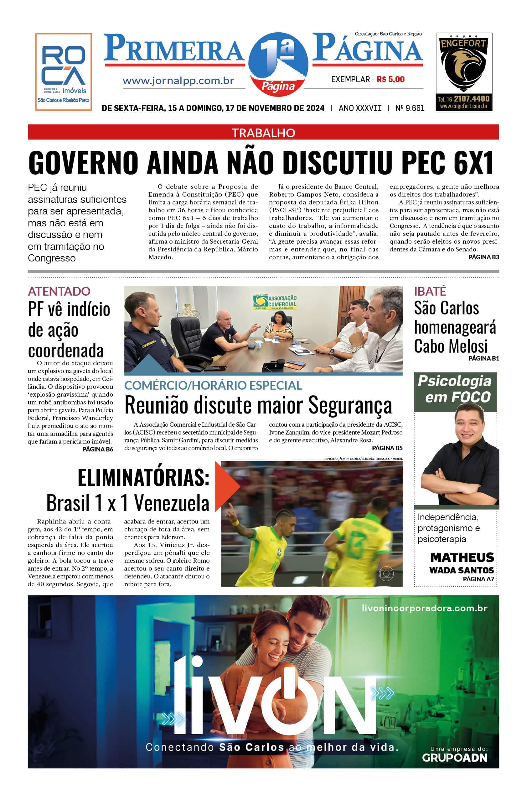 Jornal – 15/11/2024