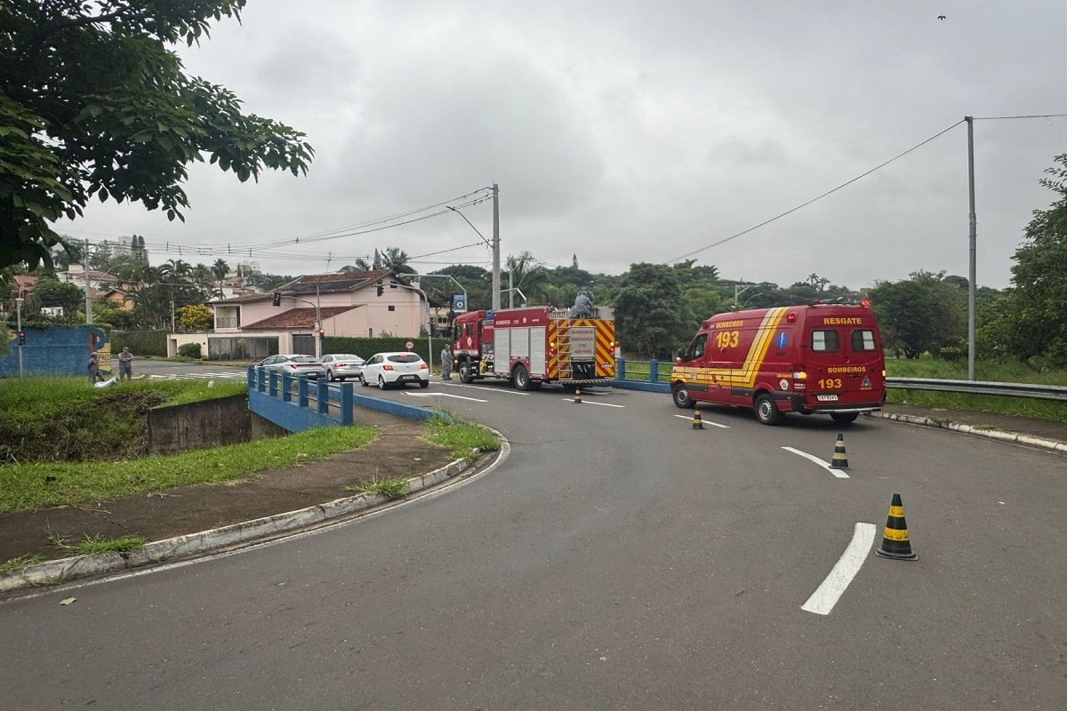 Homem é encontrado morto após pular em córrego