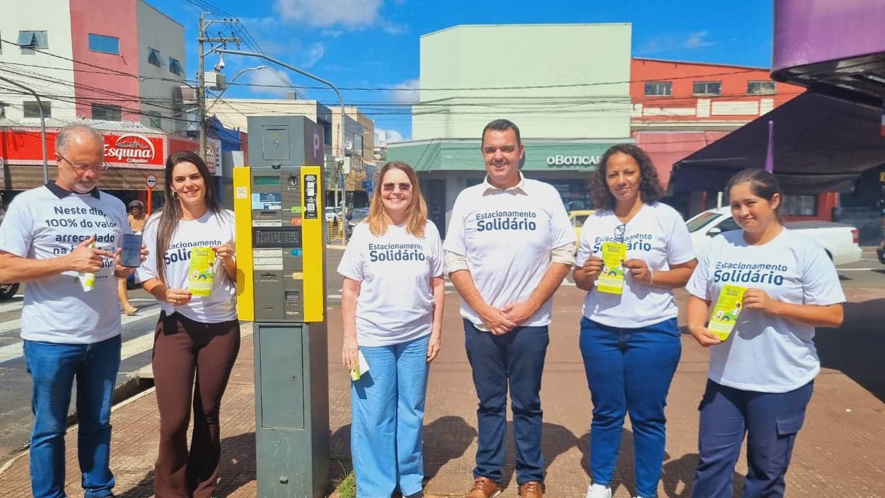 Realizado Dia do Estacionamento Solidário