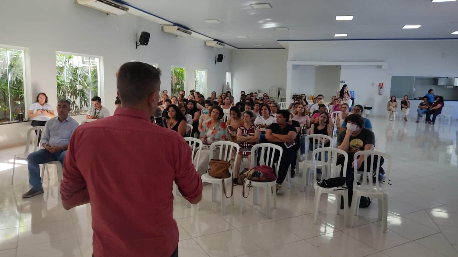 Servidores passam por qualificação