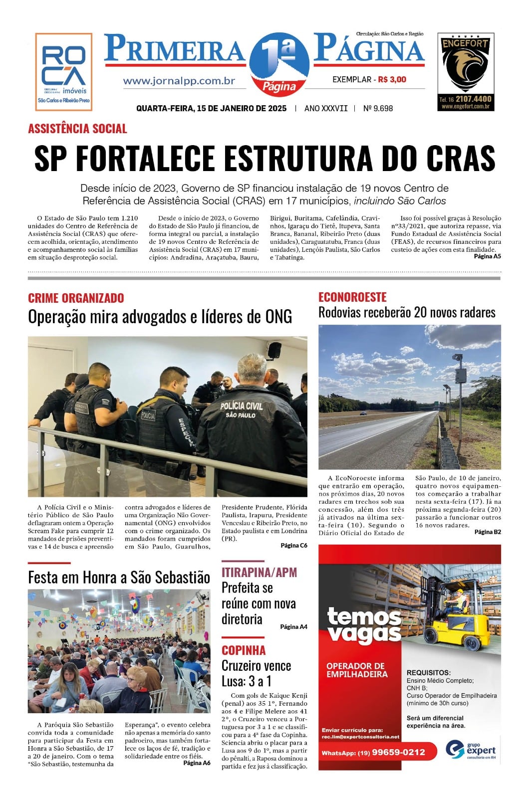 Jornal – 15/01/2025