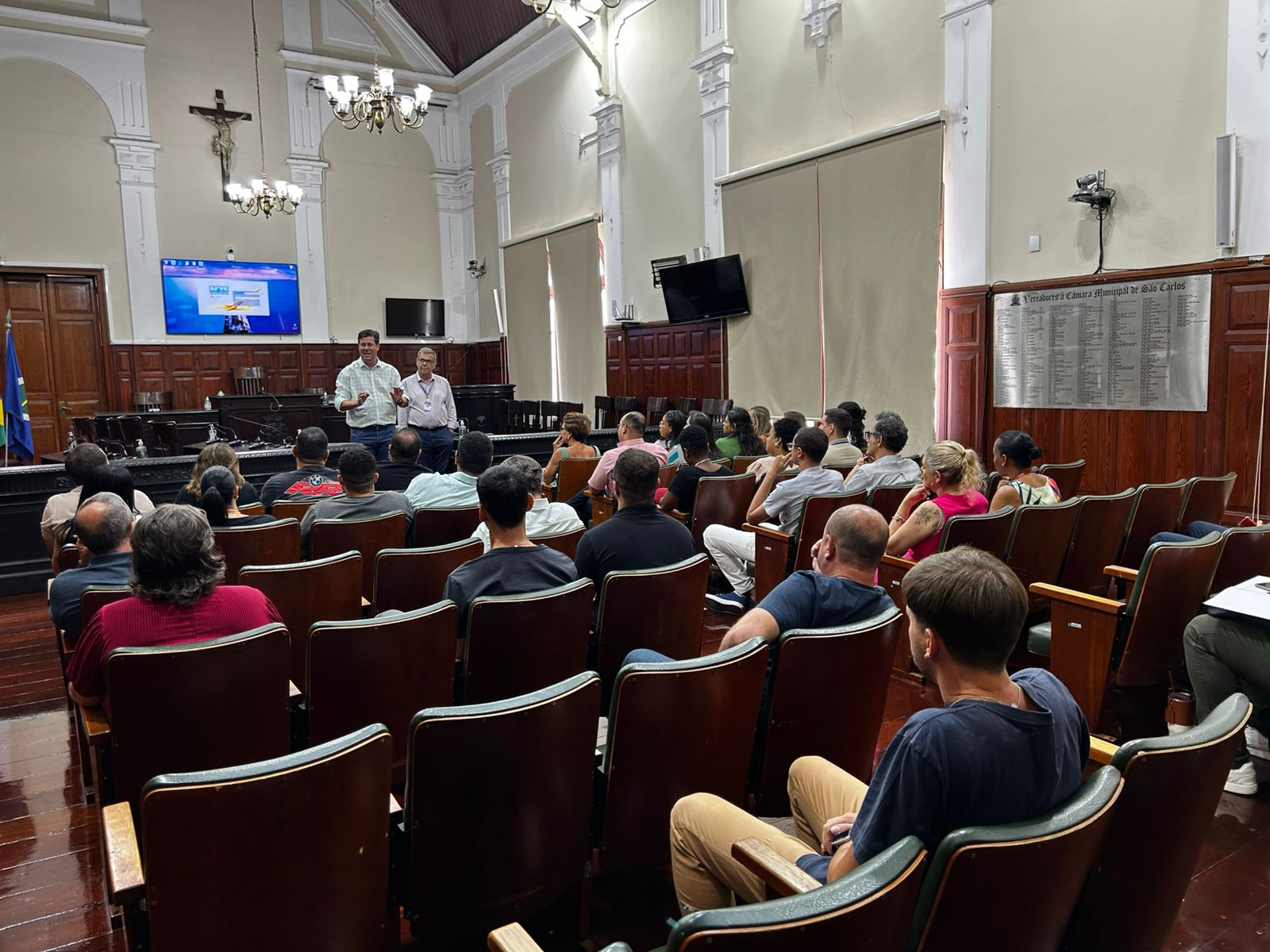 Câmara Municipal promove treinamento