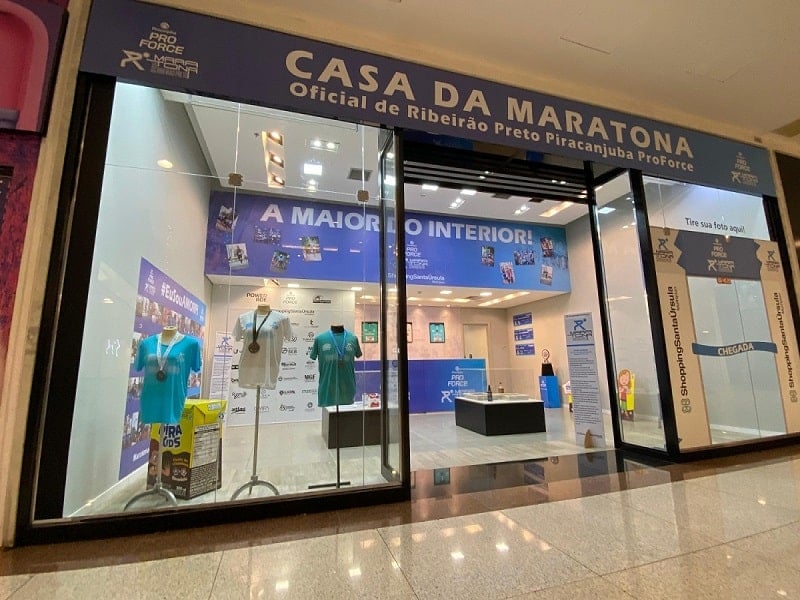 ShoppingSantaÚrsula será ponto de entrega de kits da Maratona Oficial de Ribeirão Preto Piracanjuba ProForceO