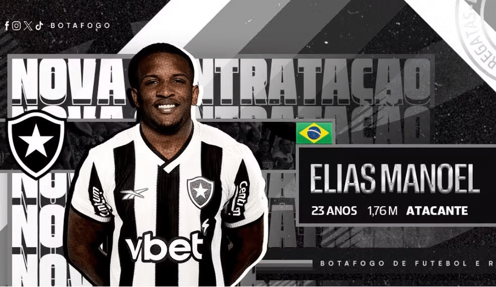 Botafogo anuncia Elias Manoel