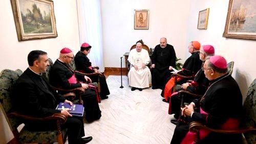 Papa Francisco recebeu presidência da CNBB