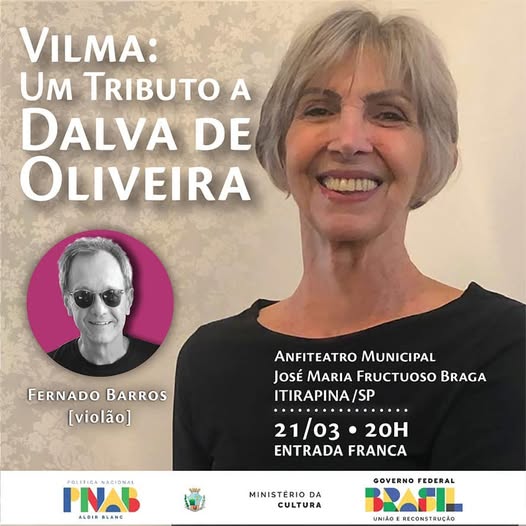 Vilma faz tributo a Dalva de Oliveira