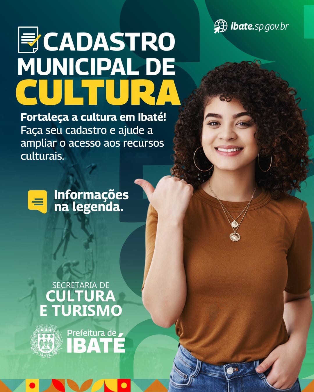 Prefeitura abre cadastro de cultura