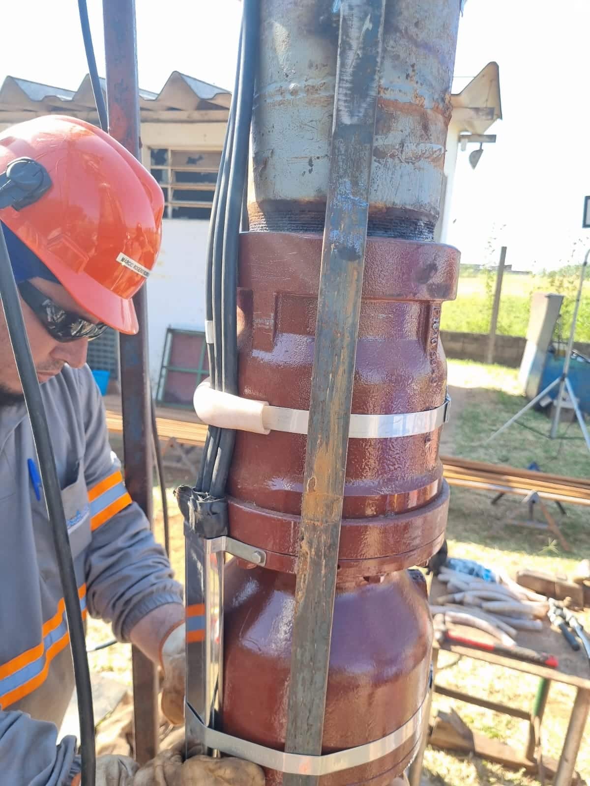 Troca de bomba no poço Terra Nova em fase final