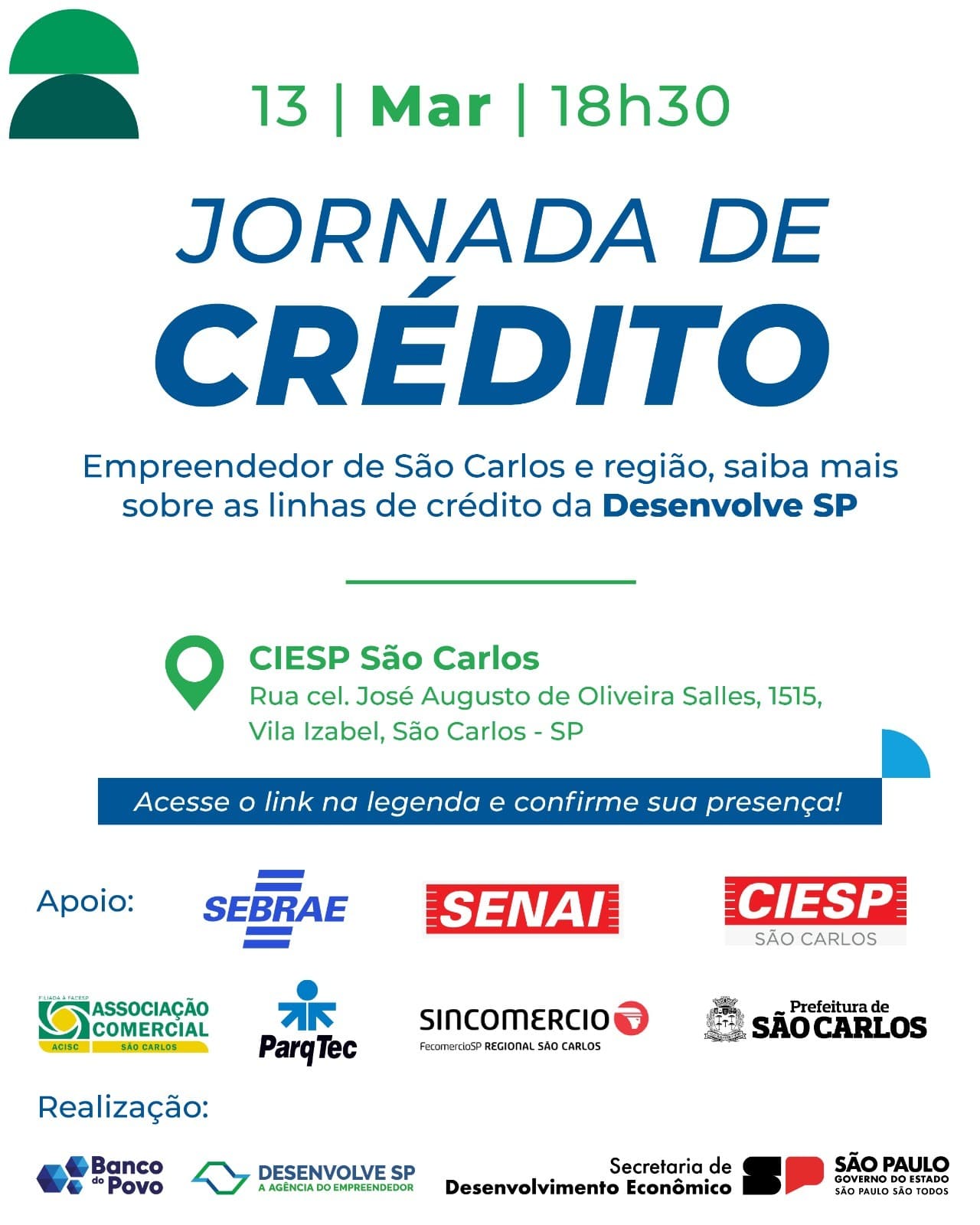 Desenvolve SP apresenta linhas de crédito