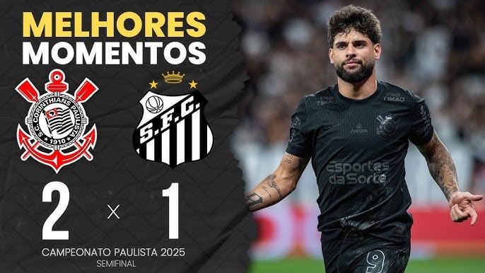 Corinthians aproveita ausência de Neymar, derrota o Santos e se garante na final