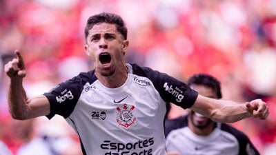 Gabriel Paulista fez o gol que abriu o caminho da vitória corintiana/Rodrigo Coca/Agência Corinthians